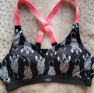 Victoria's Secret SPORT 🦓🦓🦓 Zebra Print Sports Bra, 34A